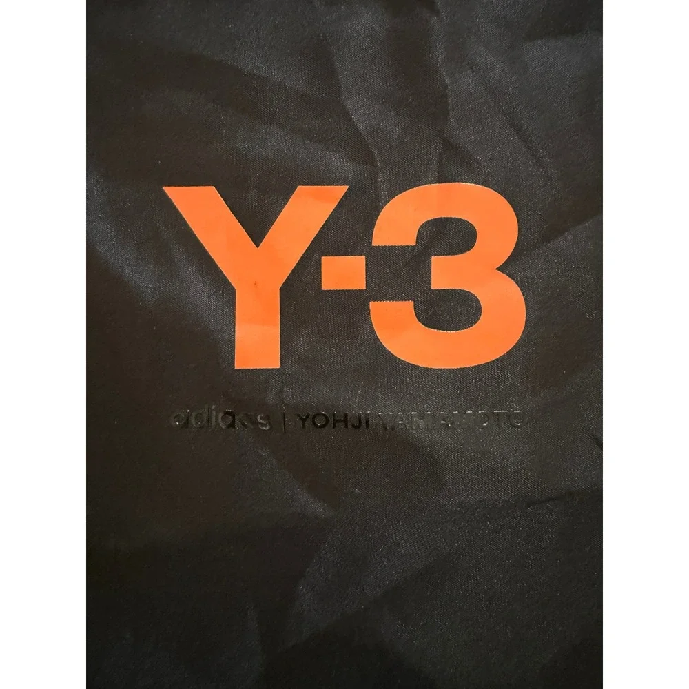 Y-3‎ Adidas Yohji Yamamoto Dust Bag Black Orange Drawstring Storage